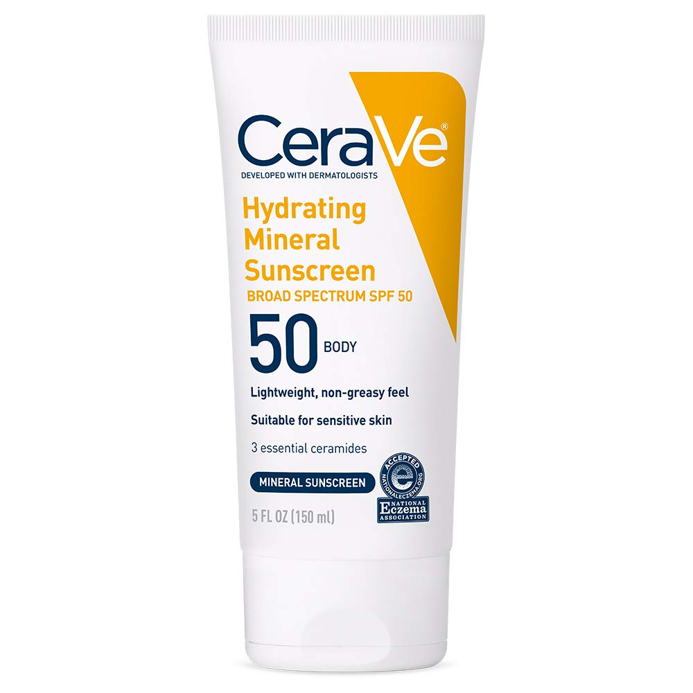 Cerave Hydrating Mineral Sunscreen SPF50